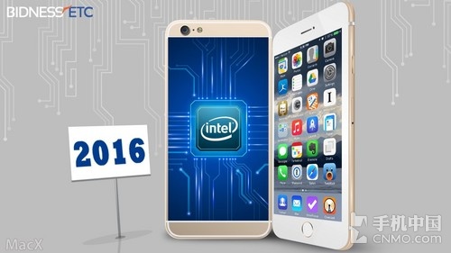 外媒曝光蘋果iPhone 7或?qū)⒋钶d英特爾芯片