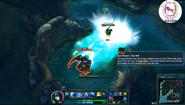 LOL超變態最新BUG：娜美無限大招 毀天滅地