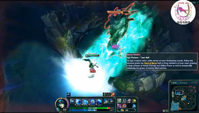 LOL超變態最新BUG：娜美無限大招 毀天滅地