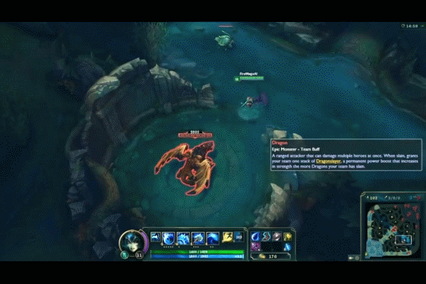 LOL美服新版驚現嚴重BUG:拉克絲大招無CD秒殺大龍!