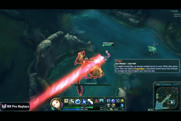 LOL美服新版驚現嚴重BUG:拉克絲大招無CD秒殺大龍!