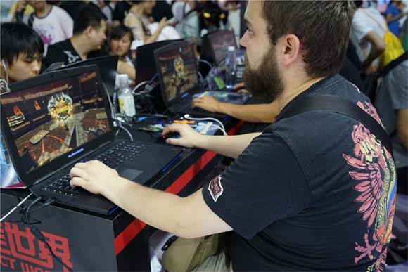 chinajoy chinajoy2015 混沌試煉 chinajoy游戲試玩 chinajoy試玩現場
