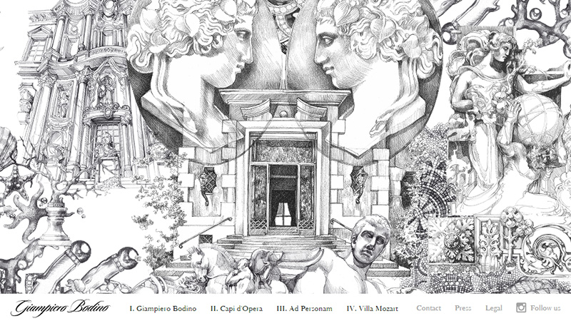 獨辟蹊徑!20個精巧走心的單頁滾動網頁設計案例