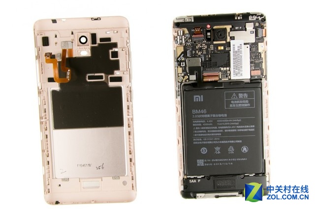 按鍵壽命堪憂(yōu) 紅米Note 3深度拆解圖賞