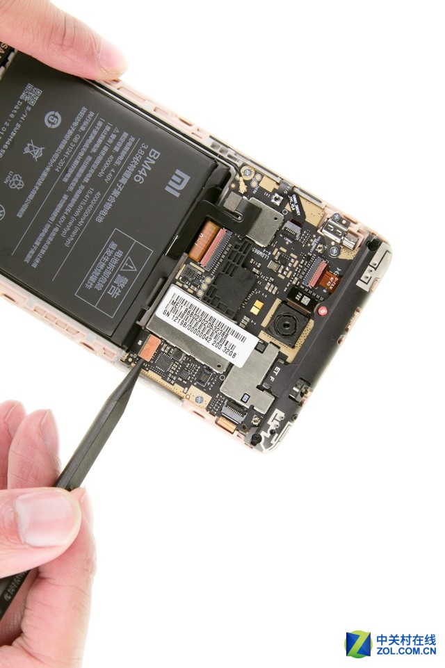 按鍵壽命堪憂(yōu) 紅米Note 3深度拆解圖賞