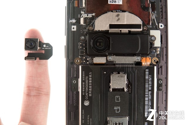 精密的“鷹眼” 華碩ZenFone Zoom拆解圖賞