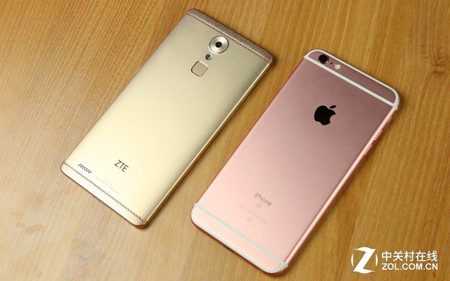 尖Phone:中興AXON天機MAX戰iPhone 6sP 