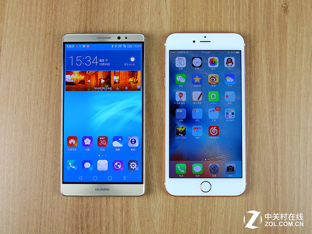 強者PK 華為Mate8對比蘋果iPhone6s Plus 