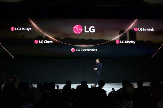 LG新品曝光 50大圖領略CES發布會現場