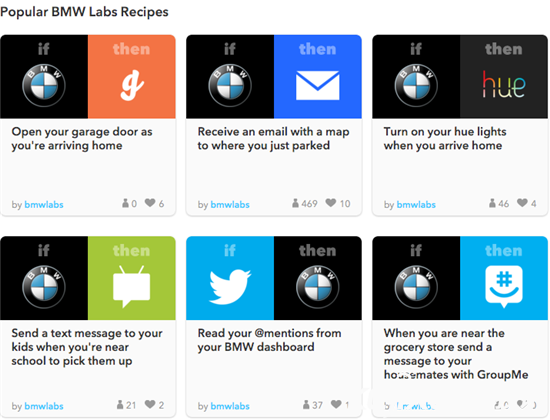 寶馬智能汽車最新最有趣的服務：一切智能連接！