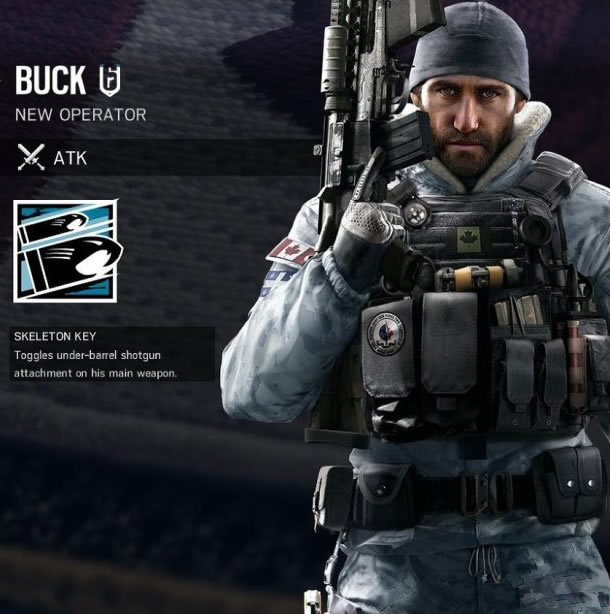 彩虹六號圍攻DLC黑冰行動曝光雙主角