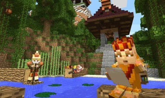 我的世界Win10版湊熱鬧推西游記皮膚