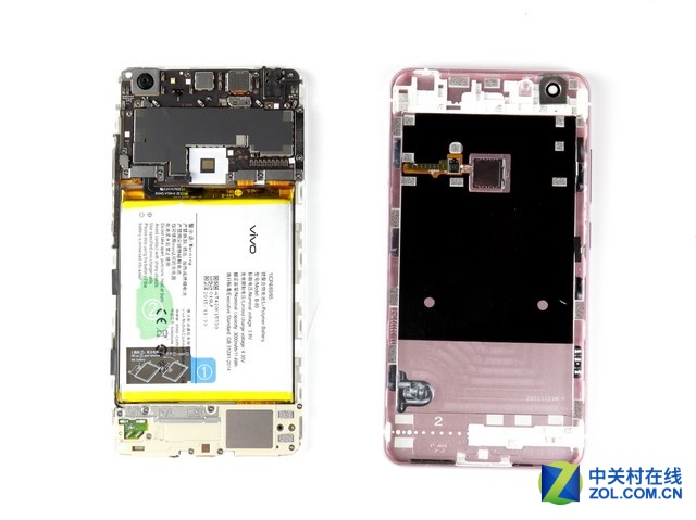 防水防塵性能優(yōu)異 vivoX6plus拆解圖賞
