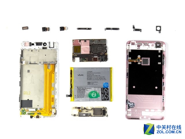 防水防塵性能優異 vivoX6plus拆解圖賞