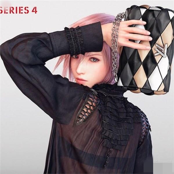 跨界玩時尚 最終幻想13雷霆姐代言LV