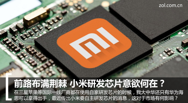 前路布滿荊棘 小米研發芯片意欲何在?