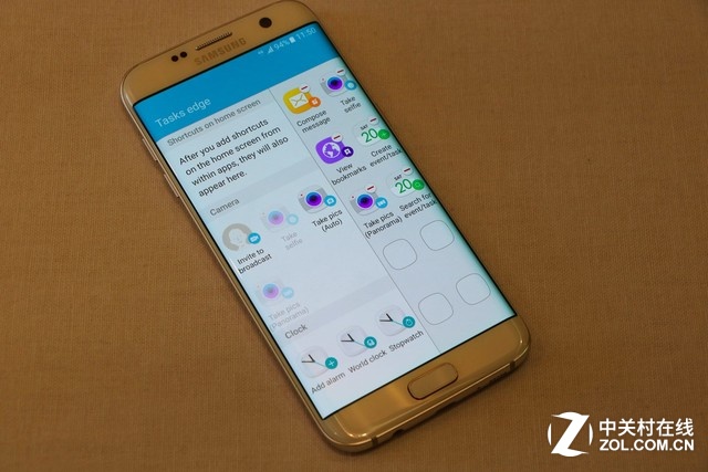 三星S7 edge換裝 側面屏幕到底能干啥