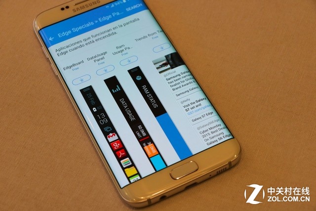 三星S7 edge換裝 側面屏幕到底能干啥