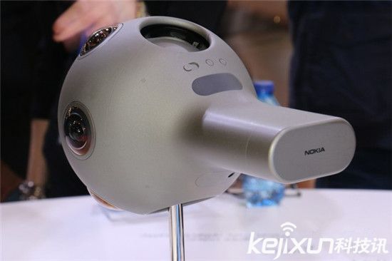 諾基亞MWC推專業級VR拍攝工具OZo：形似魚雷太奇葩