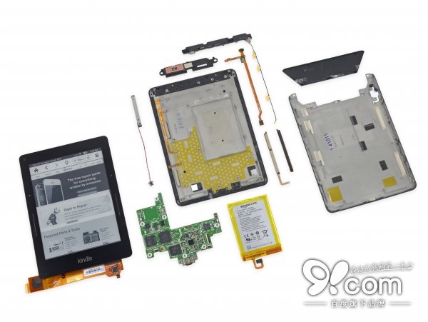 電子閱讀器哪家強 Kindle Voyage拆解評測