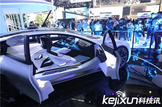 樂視超級汽車LeSEE亮相北京車展 車輛自動駕駛已實現