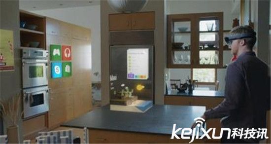 AR竟完虐VR技術(shù)？微軟HoloLens演示