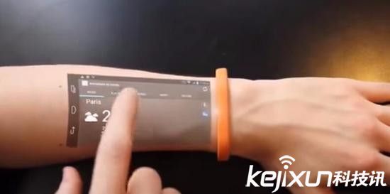 Apple Watch弱爆了 cicret智能手環(huán)駕到