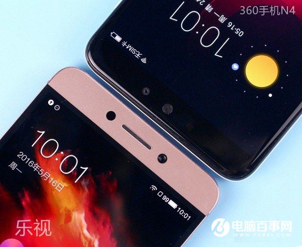 塑料VS金屬材質 360手機N4和樂視2外觀對比