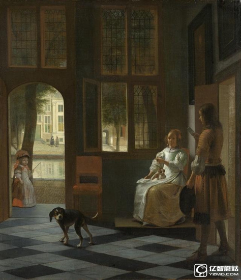 蘋果<a href=/mobile/ target=_blank class=infotextkey>手機</a>穿越了?庫克說這幅1670年的畫里有iPhone