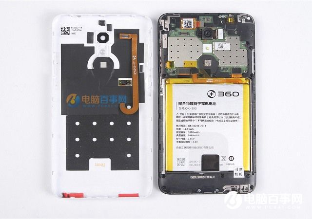 360手機N4做工如何？360手機N4拆機圖解評測