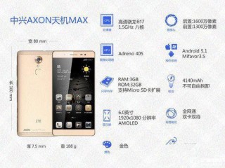 中興AXON天機7和中興AXON天機max參數配置對比評測