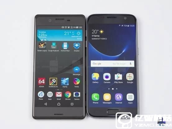 三星S7與索尼Xperia X對(duì)比 究竟誰(shuí)更有性?xún)r(jià)比？
