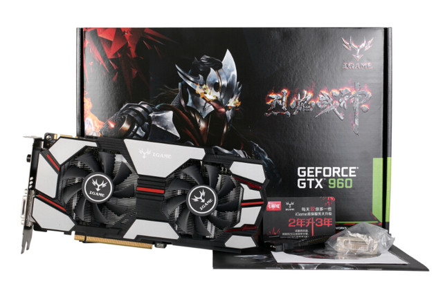 獨特游戲視角 七彩虹iGame960售1499元