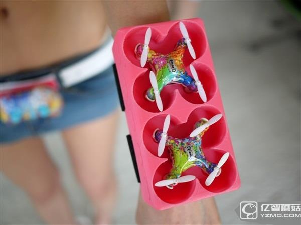 性感爆乳中國女極客SexyCyborg曬新發明：可穿戴無人機