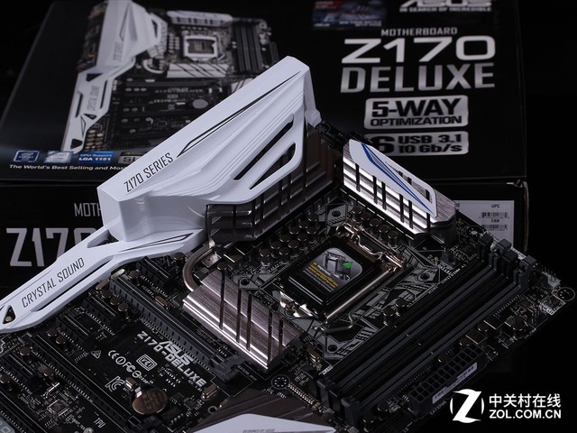 白灰配色規(guī)格驚人 華碩Z170-Deluxe解析 