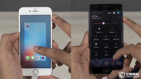 一加3對比iPhone 6S速度測試：遺憾落敗