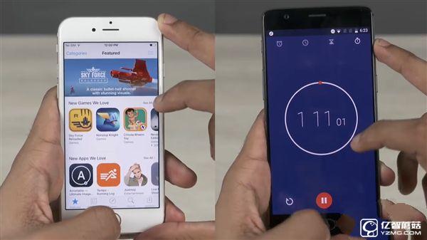 一加3對比iPhone 6S速度測試：遺憾落敗