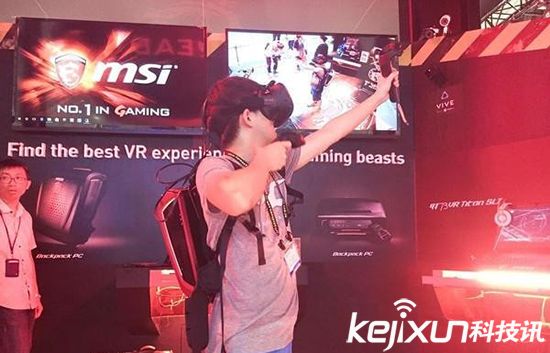 VR眼鏡便攜式PC背包來襲 移動高效VR初顯現