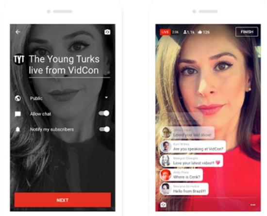YouTube開試移動(dòng)視頻直播:搜索功能強(qiáng)大是優(yōu)勢(shì)