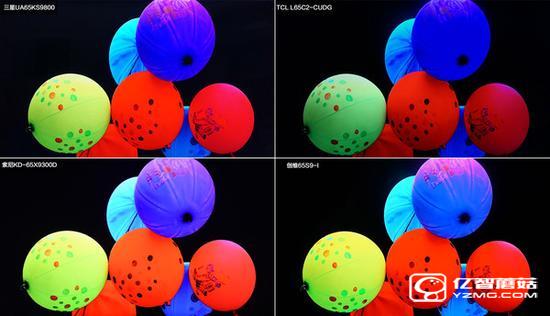 四款65智能電視圖片對比 四款65智能電視圖片對比