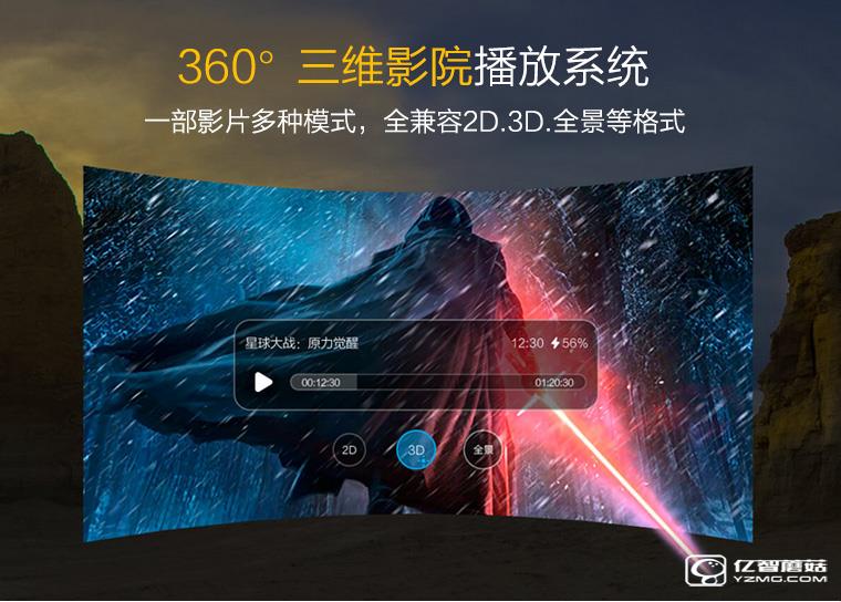 大朋VR青春版圖片欣賞 參數(shù)/性能/VR資源/價(jià)格全揭秘