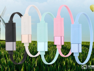 優尚金屬手環手機充電線：戴在手腕上的蘋果手機數據線