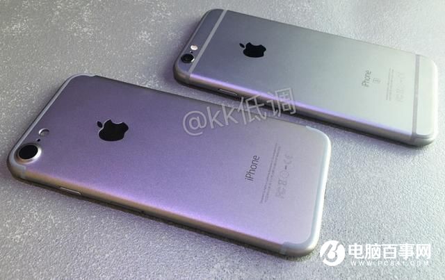 iPhone7與iPhone 6s真機對比圖來了!