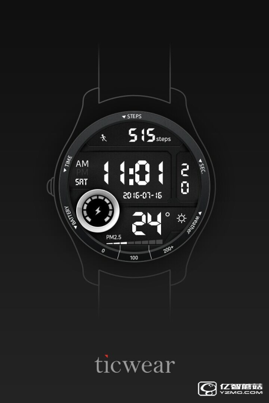 Ticwatch2手表開箱評(píng)測(cè) 不錯(cuò)的智能手表