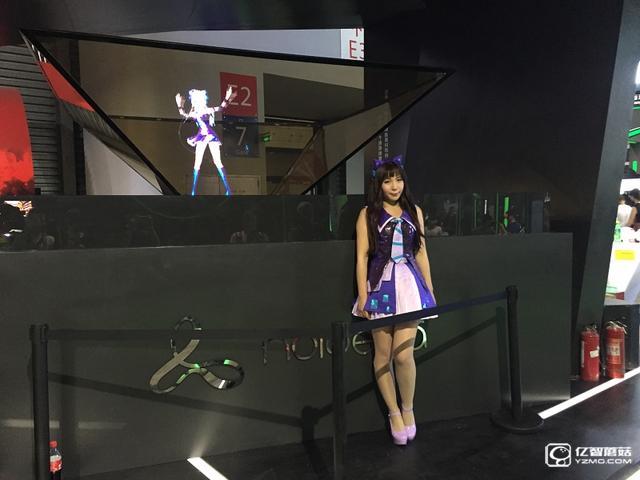 琥珀·虛顏是啥?全息影像二次元偶像養成器