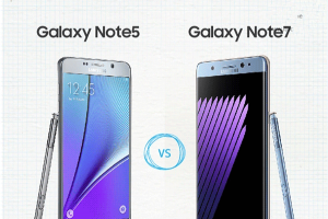 一圖看懂三星Note7與Note5差異區別