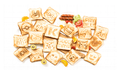 Toasteroid吐司機(jī)讓你胃口大開(kāi)   喜歡什么就吃掉它