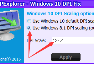 Win10更改高分屏高DPI字體還是模糊的兩種解決辦法