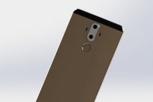 華為Mate 9渲染圖曝光：外形搶眼 雙攝像頭