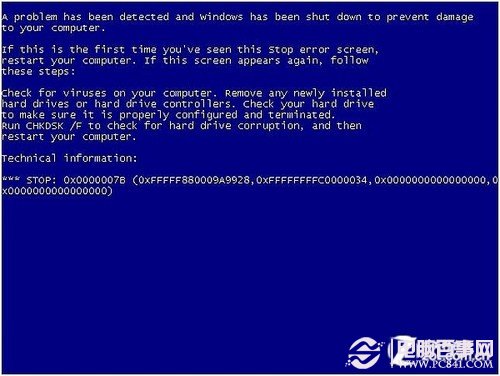 關(guān)鍵時刻藍屏 丟盤現(xiàn)象還是兼容問題 